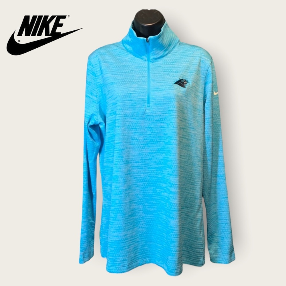 Women’s Quarter Zip Nike Golf Carolina Panthers Outer Layer Size XXL Like New